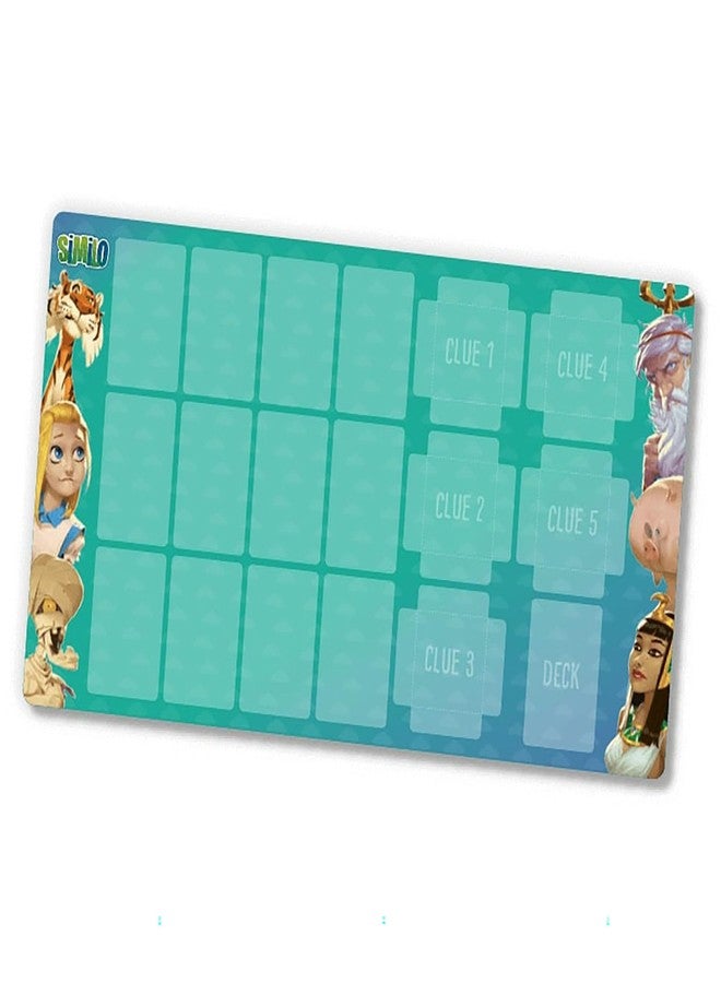 Horrible Guild: Similo Player Mat - Accessory for Similo Card Game, 24" x 13.75", Durable Neoprene Mat - Image 1